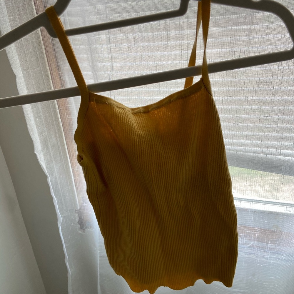 Yellow tank